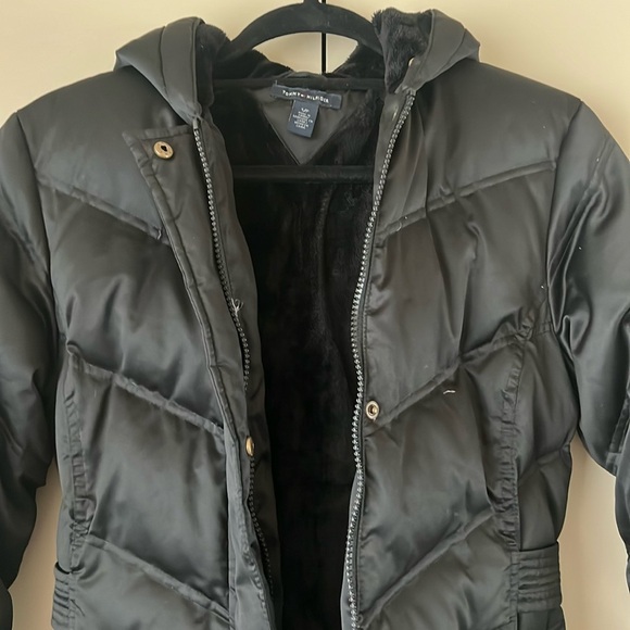Tommy Hilfiger | Long Black Puffer Jacket - Picture 3 of 12
